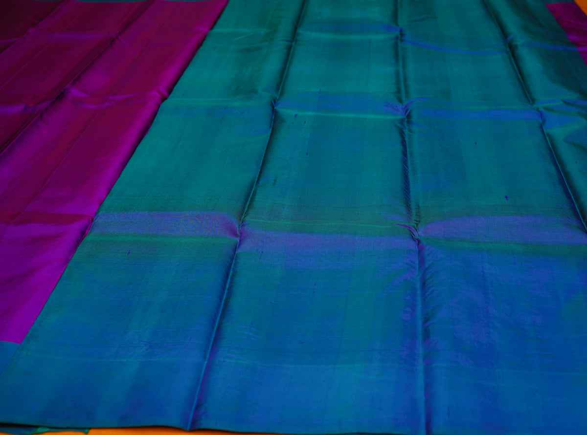 PURPLE KANCHIPURAM SILK SAREE