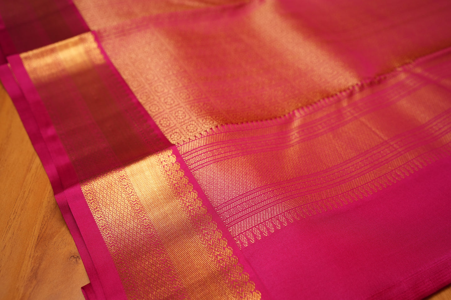 SEA BLUE KANCHIPURAM SILK SAREE