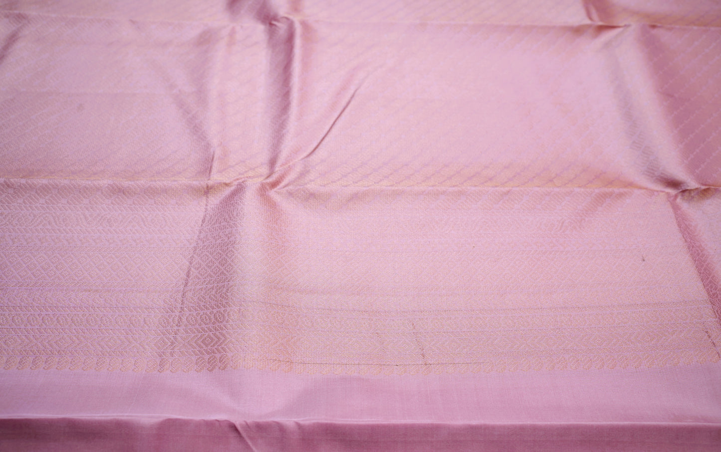 INK BLUE AND LAVENDER KANCHIPURAM SILK SAREE