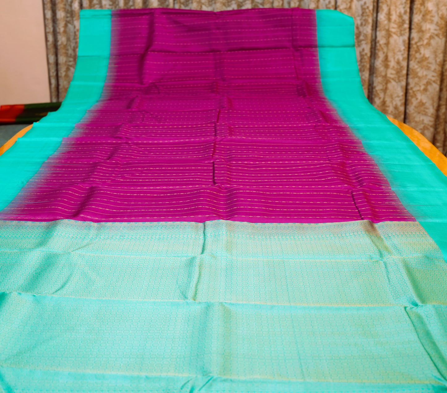 PURPLE KANCHIPURAM SILK SAREE