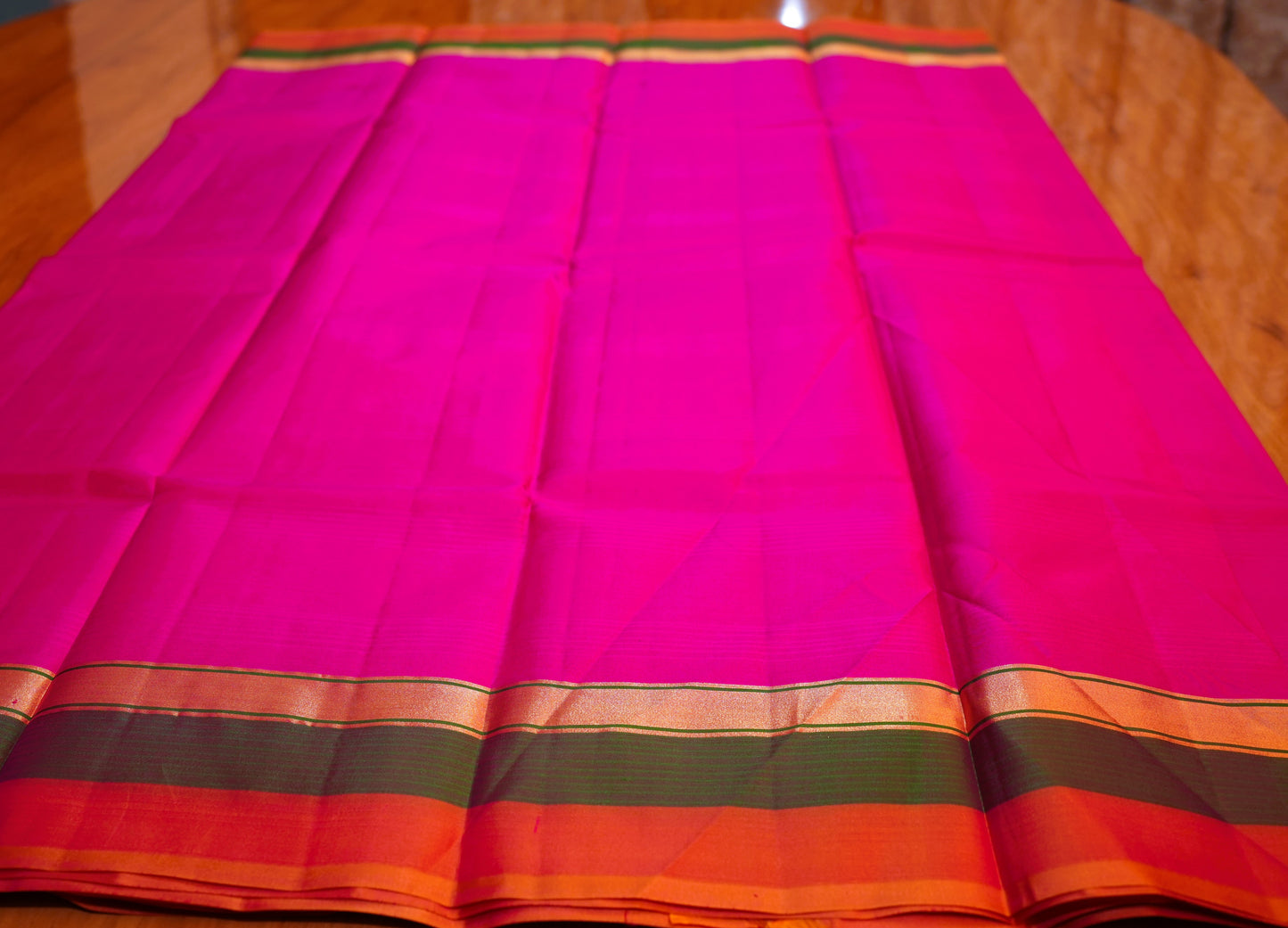 PINK KANCHIPURAM SILK SAREE
